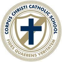 Corpus Christi Catholic School banner logo